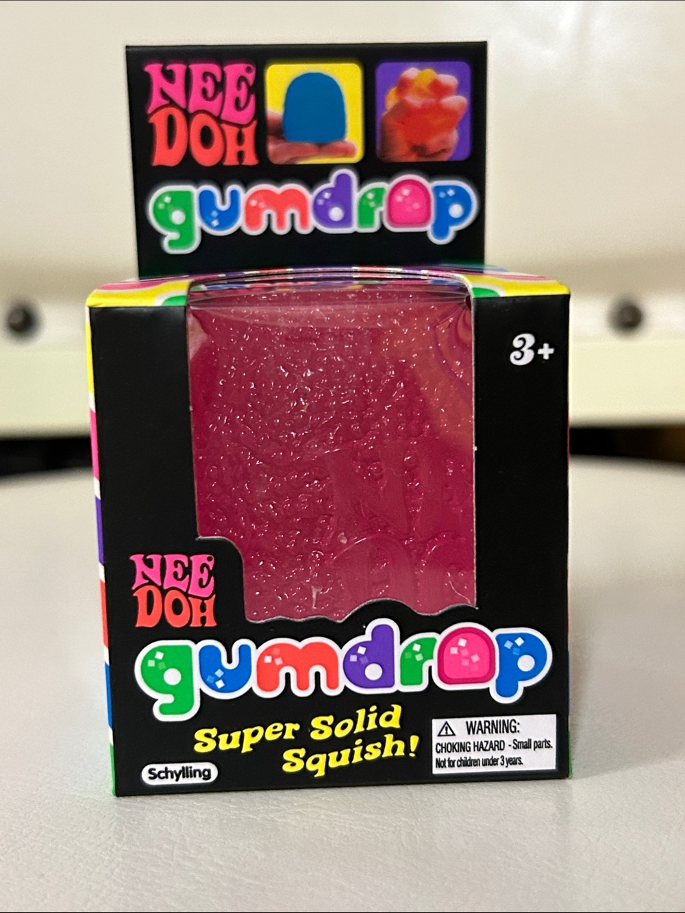 Gumdrop Super Solid Squish! - Pink